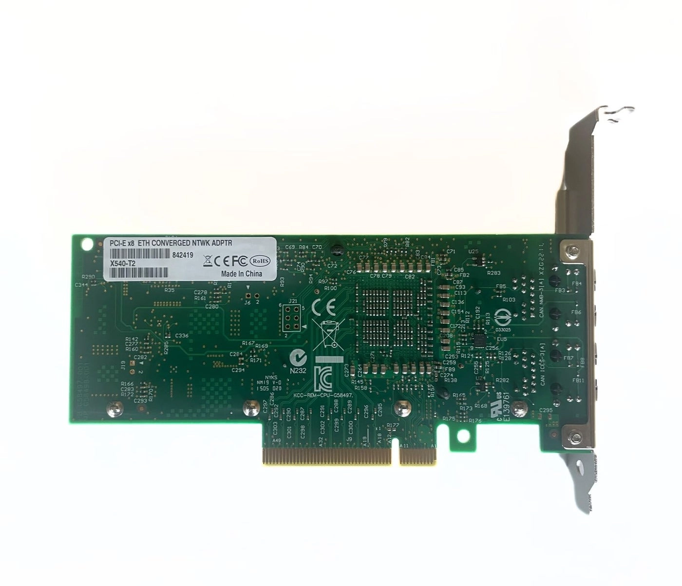 X540 T2 - Pci Express x8,x16 Ethernet