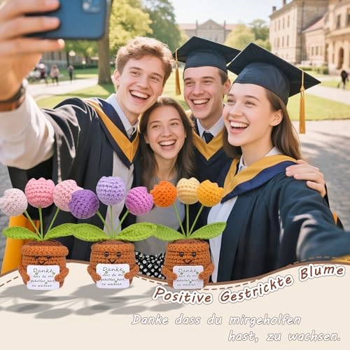 Pocket Hug Positive Flower - 5 x 4 x 1.7 cm