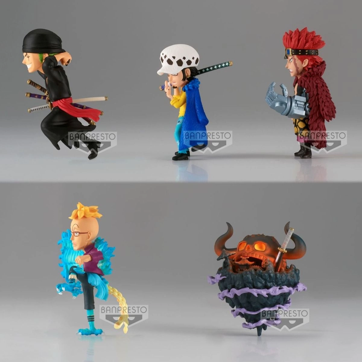 One Piece World Wanokuni Onigashima 4 Set