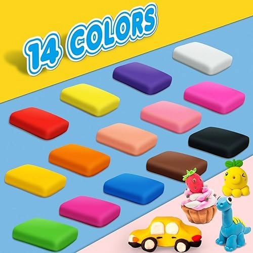 Magic Clay - 14 colors 3+ years