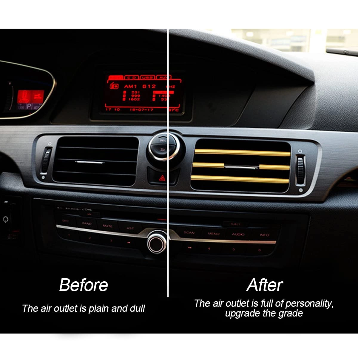 Universal Car AC Vent Decoration Strip