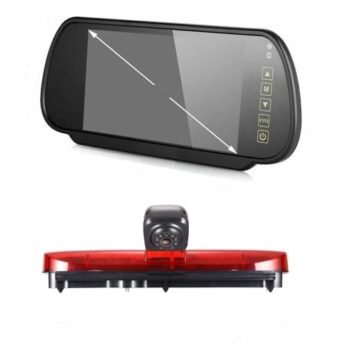 Reversing Camera + LCD Colour Display Monitor - Night vision AHD video signal or CVBS signal 1280 x 720 pixels