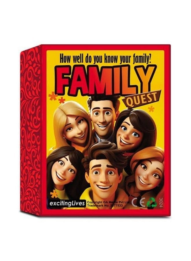 Family Quest Game - 200 Cards