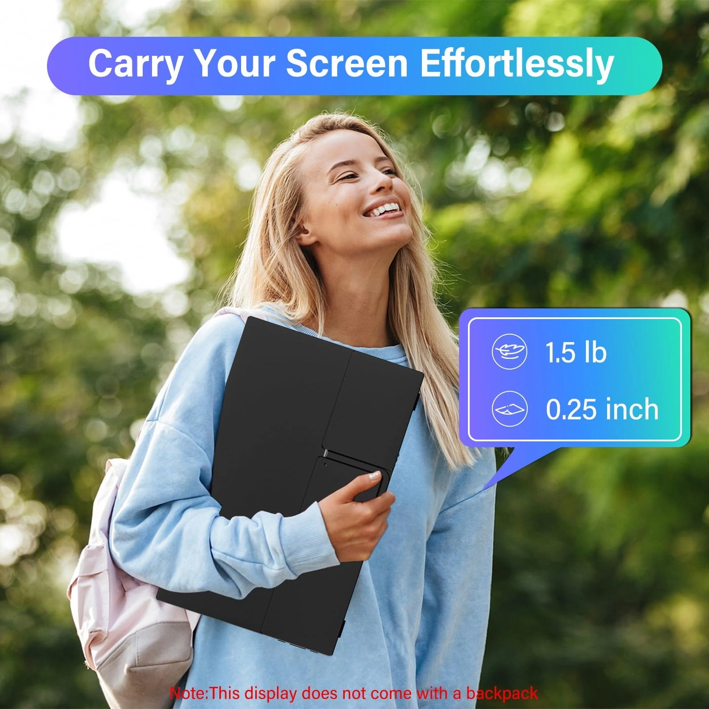 Portable Monitor - FHD 1080P 15.6''