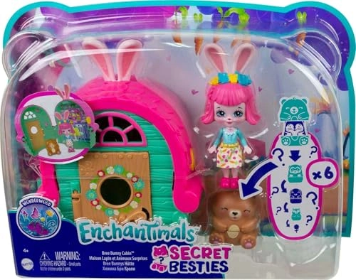 Bree Bunny Doll - Pet Matryoshka Surprise Toy Cabin