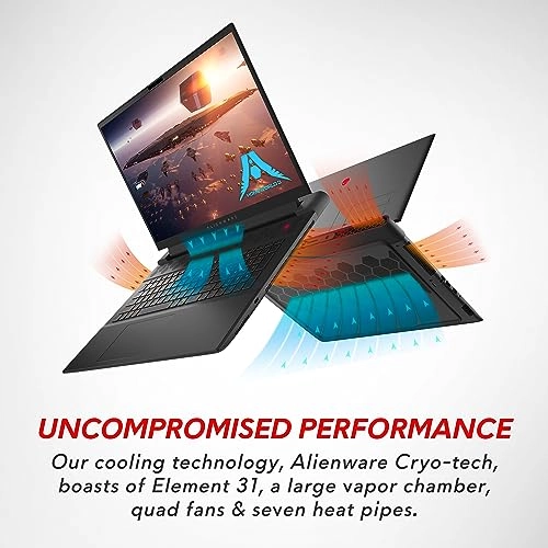 m18 AMD Gaming Laptop AWM18-A780BLK-PUS - 18'' Ryzen 9-7845HX 32GB DDR5 1TB SSD