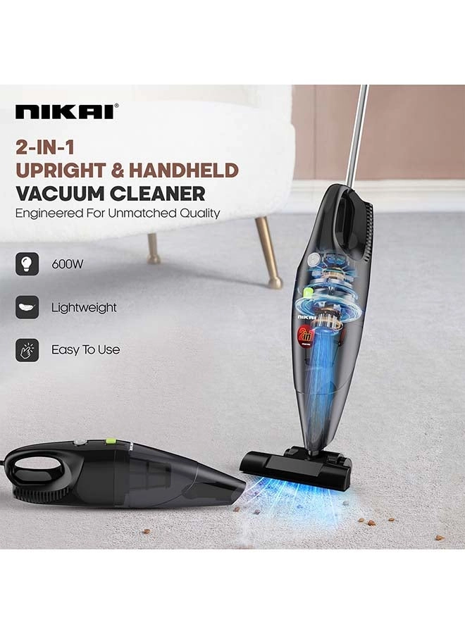 Upright & Handheld Vacuum Cleaner