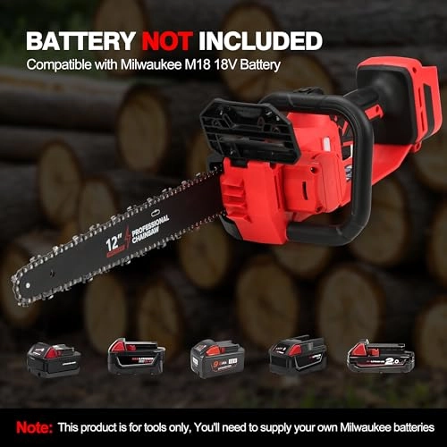 Brushless Electric Chainsaw - 1200 Watts