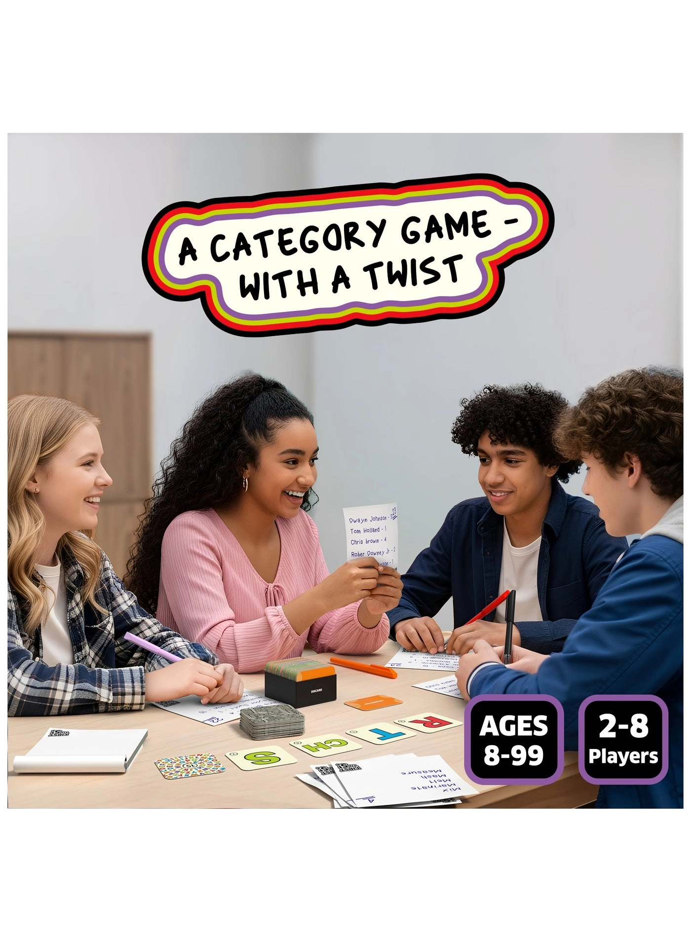 First to 5! - Card Game
