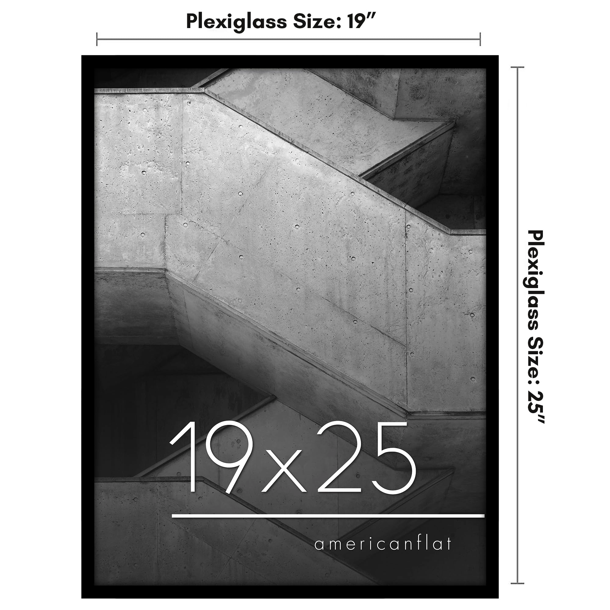 LX1925BLKNOMAT - 19x25 1.0 Count