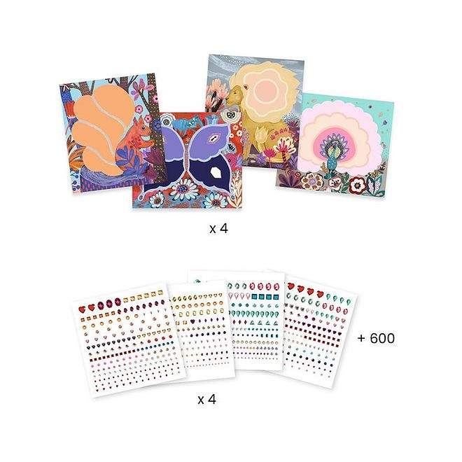 Artistic Strass Wild Beauty - 600+ Rhinestones Travel Size