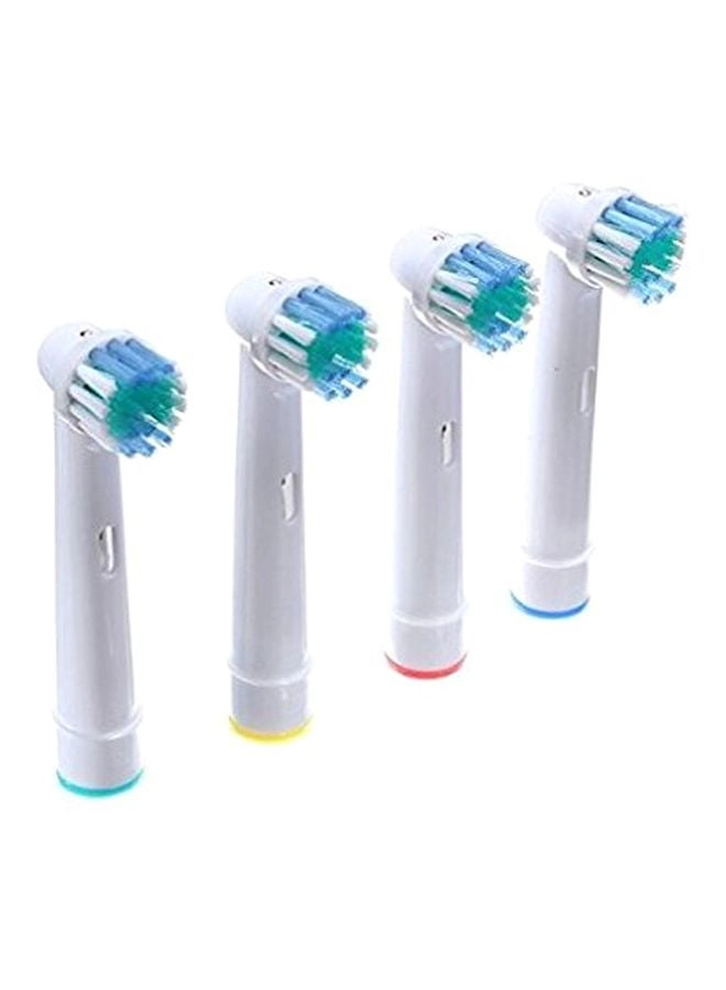 Top Rated Products Replacement Electric Toothbrush Head - Pack Of 4 White/Green/Blue