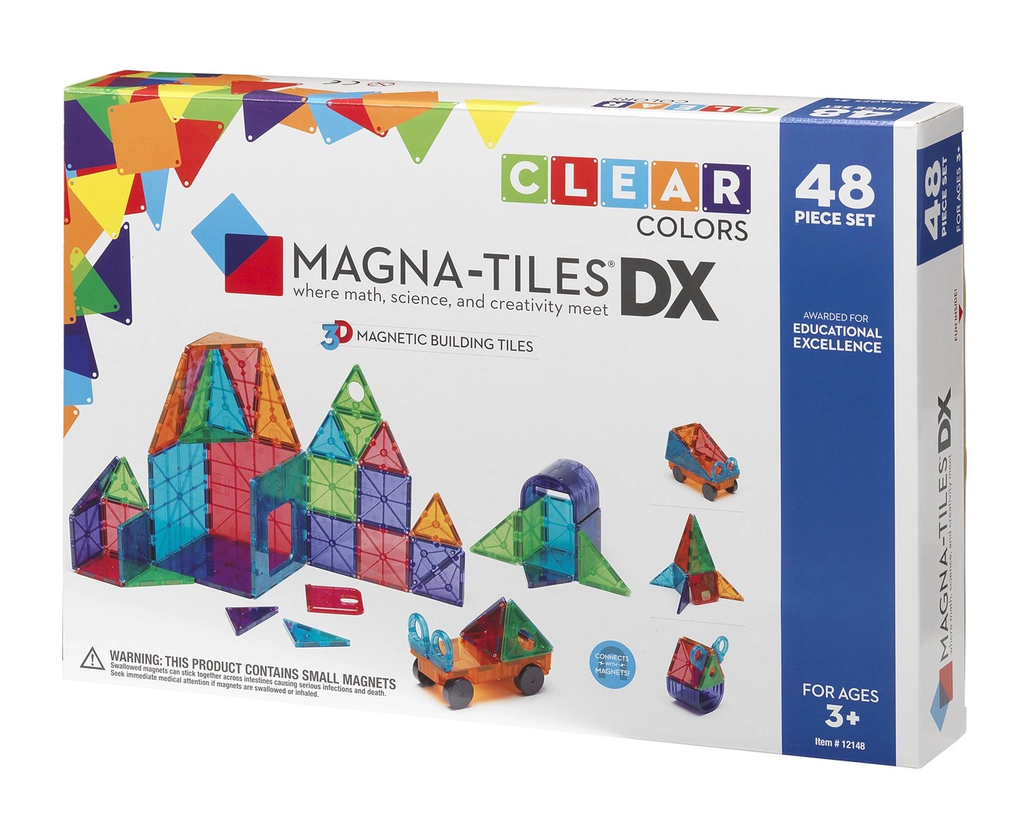 Magna-Tiles Deluxe - 48pcs
