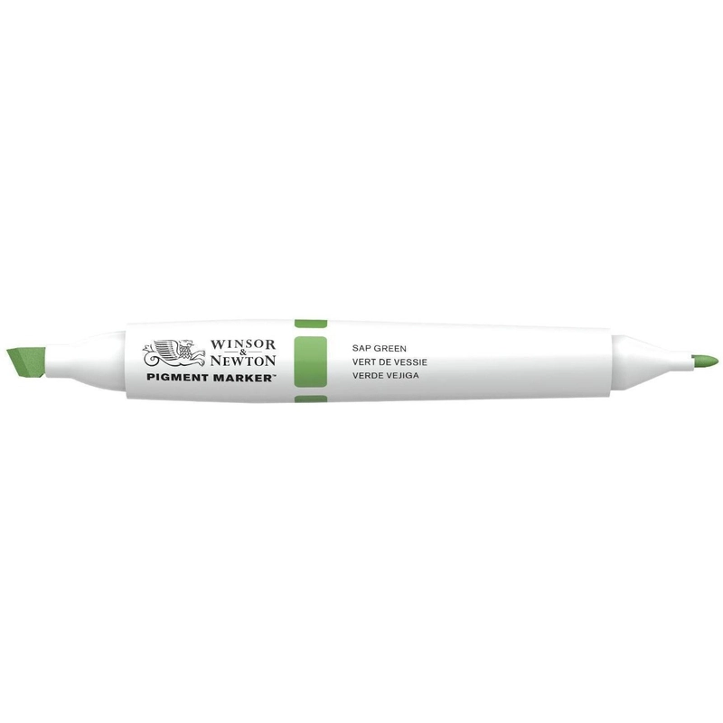 Pigment Graphic Art Marker - Phthalo Blue Light Twin Tip
