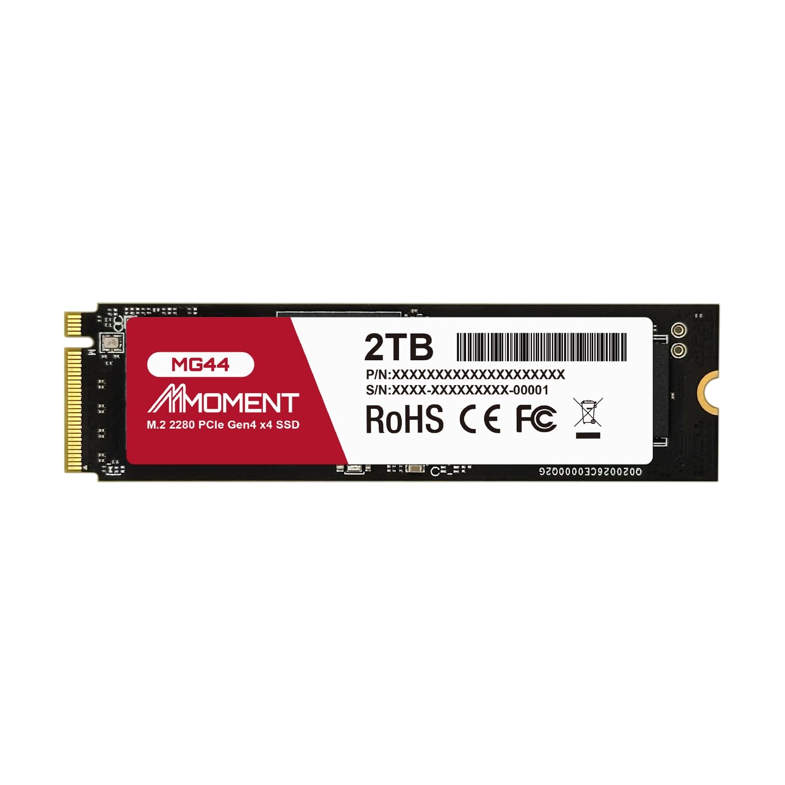 Moment Semiconductor, Inc MG44 - 2TB M.2 2280