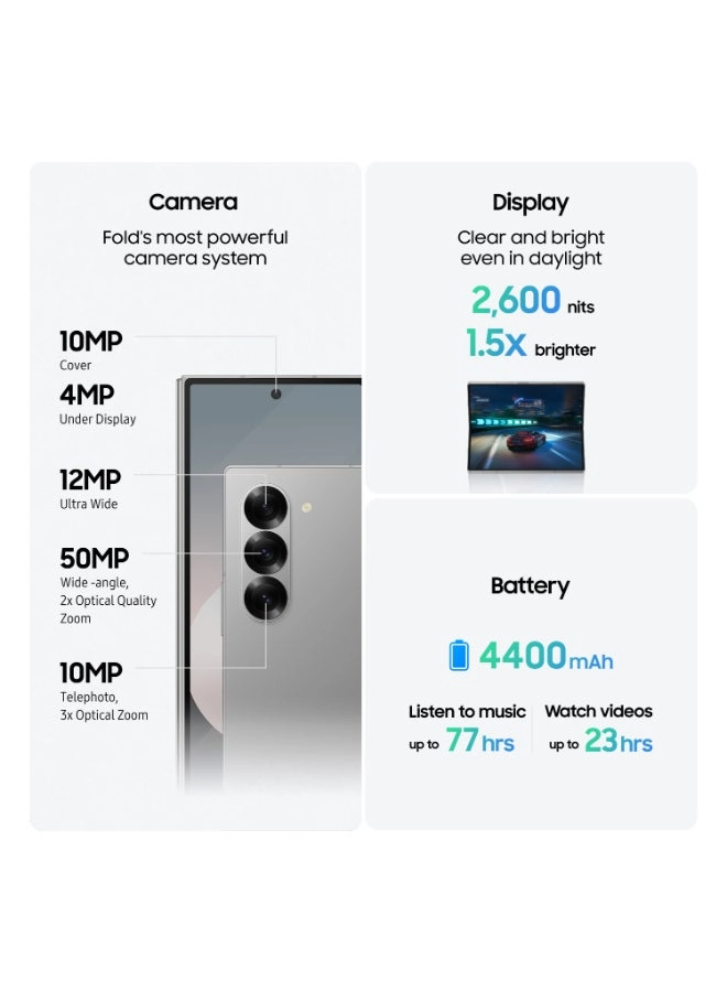 Galaxy z fold 6 12GB 1TB