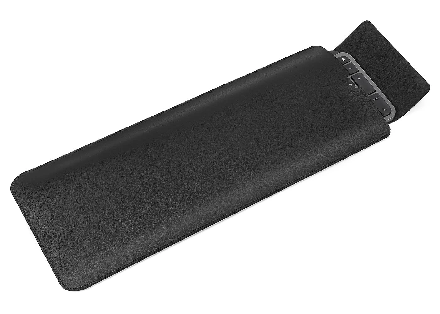 Leze Keyboard Sleeve Case - PU Leather Black