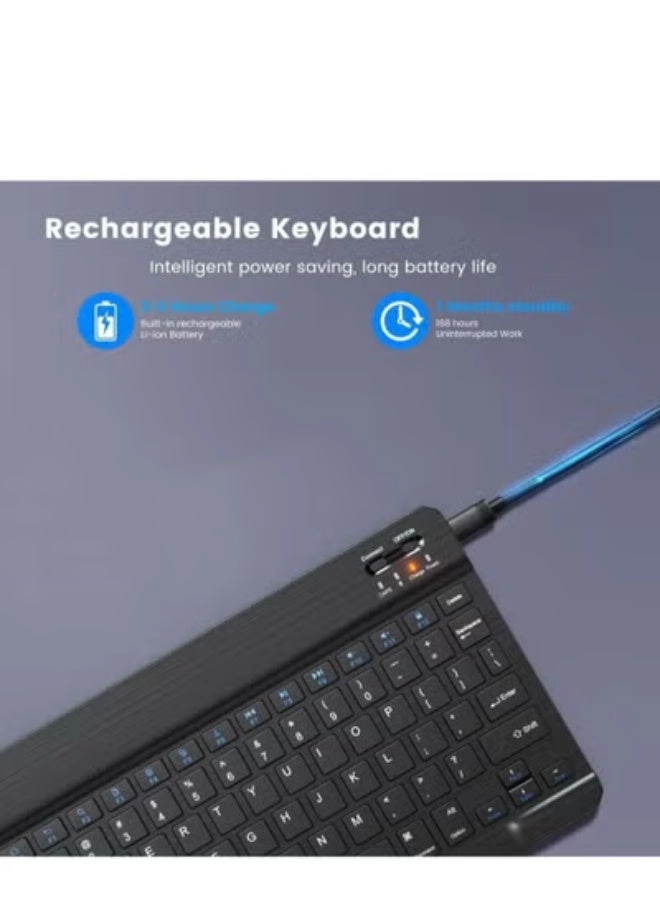 Wireless Bluetooth Rechargeable Keyboard - EN Wireless