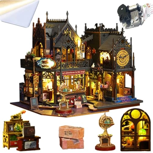 Magic House - 3D Mini Dollhouse Musical Movement