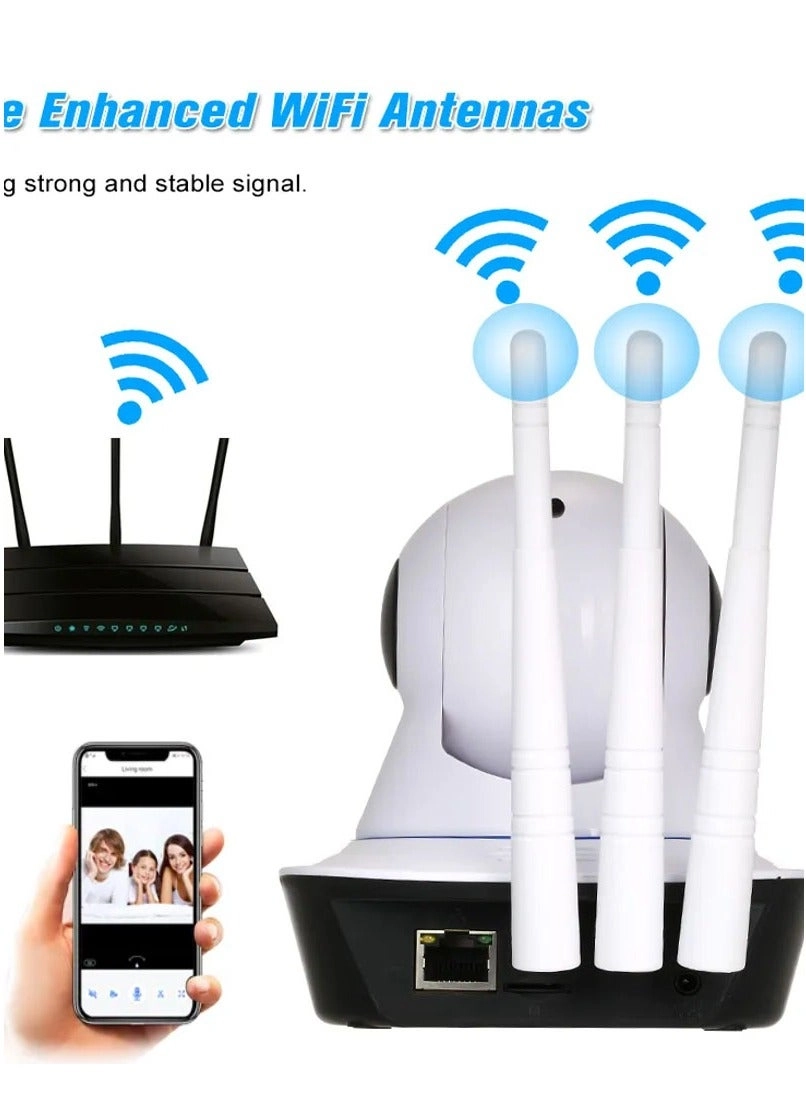 Smart Baby Monitor - 1080P HD Wi-Fi Night Vision