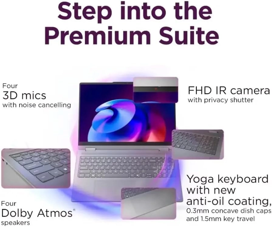 Yoga 7 2-in-1 16ILL10 - 16'' Core Ultra 7 16GB DDR5 2TB SSD