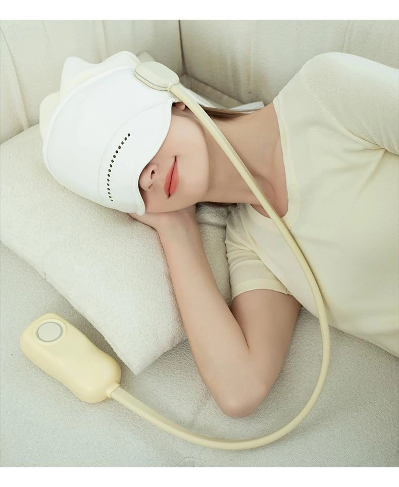Mimelon Electric Head Massager - 3 Air Compression Intensities 4 Massage Modes Heated