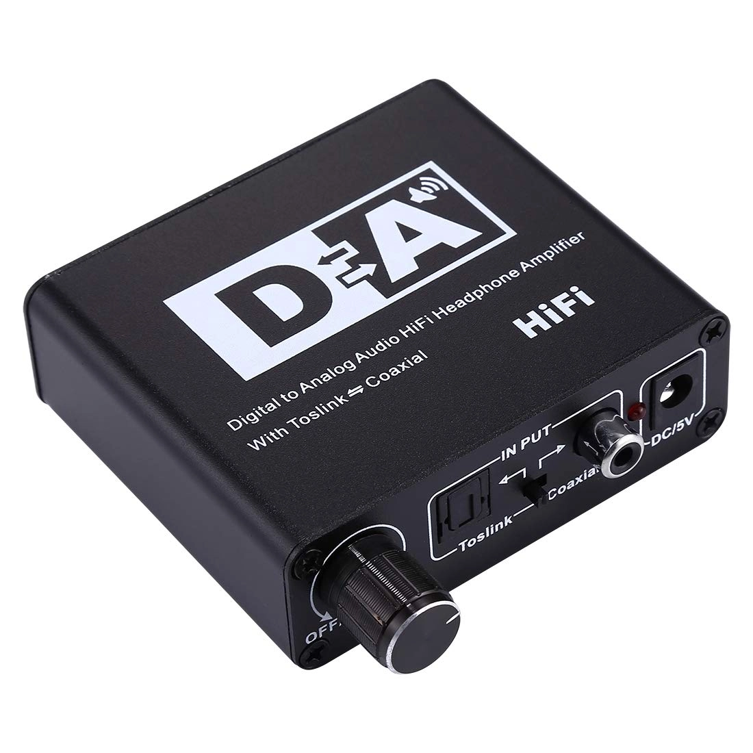 SHIHUI NK-C6 - Digital to Analog Headphone Amplifier Toslink/Coaxial