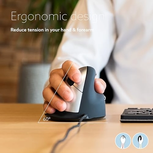 HE Ergonomic Mouse (Large, Right Handed) - USB