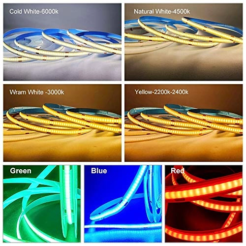 COB Light Emitting Diode Strip - 0.5m