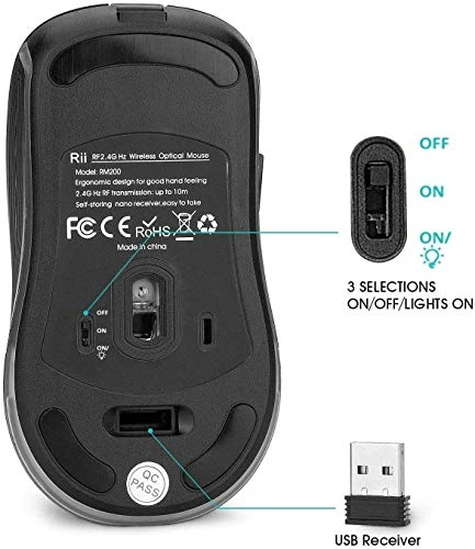 RM200 Wireless Mouse - Wireless