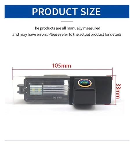 Rear View Parking Camera - Night Vision Wire