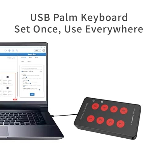 Custom Palm Keyboard - Wired/Wireless