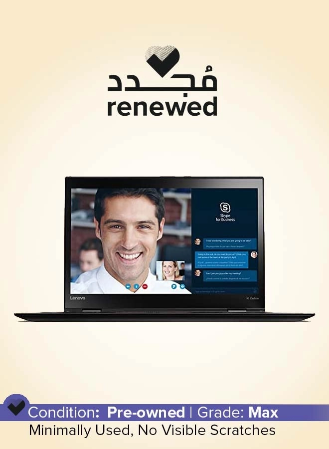 Lenovo (Renewed) Thinkpad x1 Carbon G4 - 14'' i7-6500U 8GB DDR3 256GB SSD