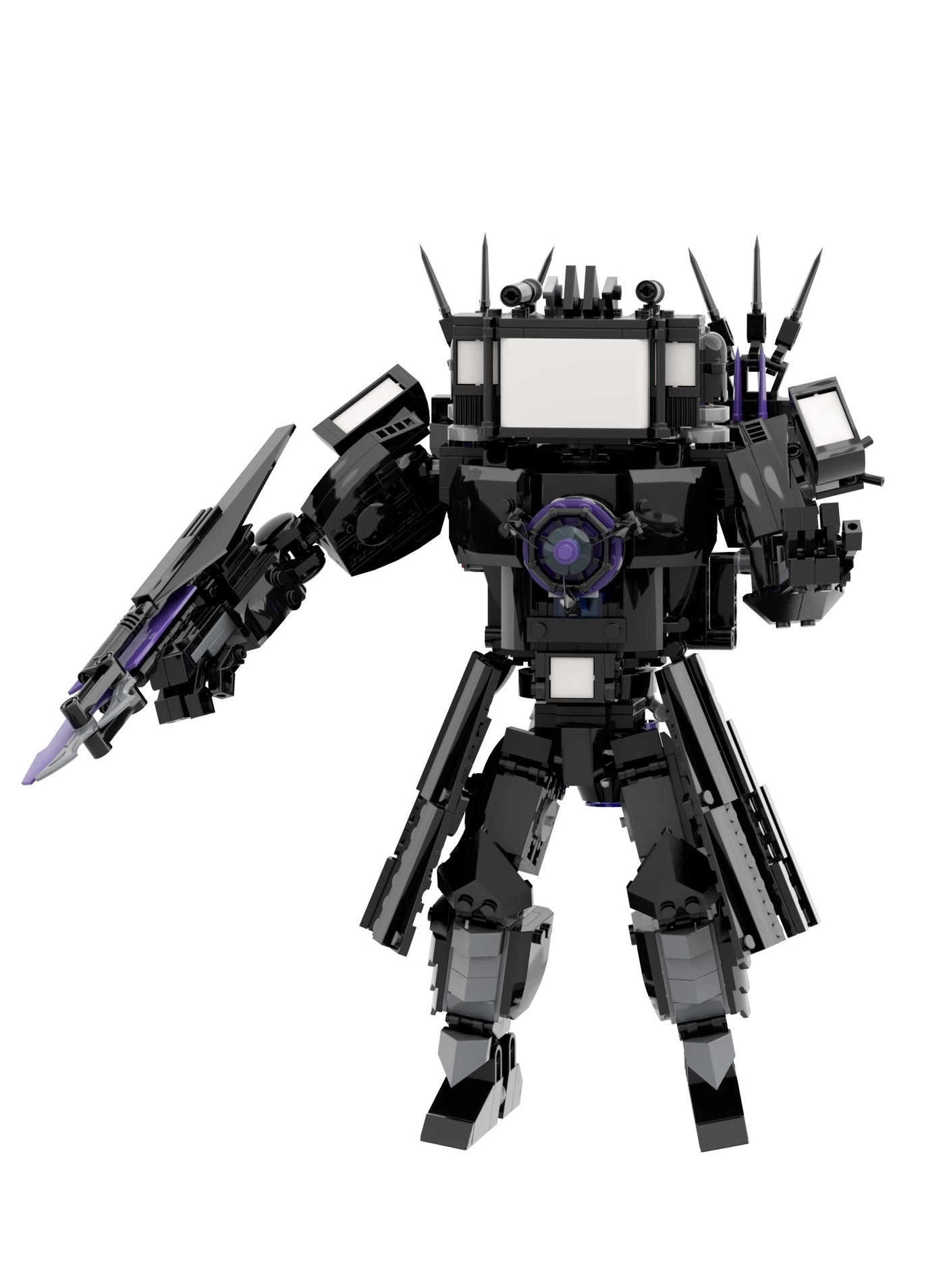 Skibidi Toilet Man - Robots 835 pcs