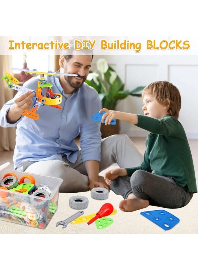 STEM Building Blocks Set - 167 pcs