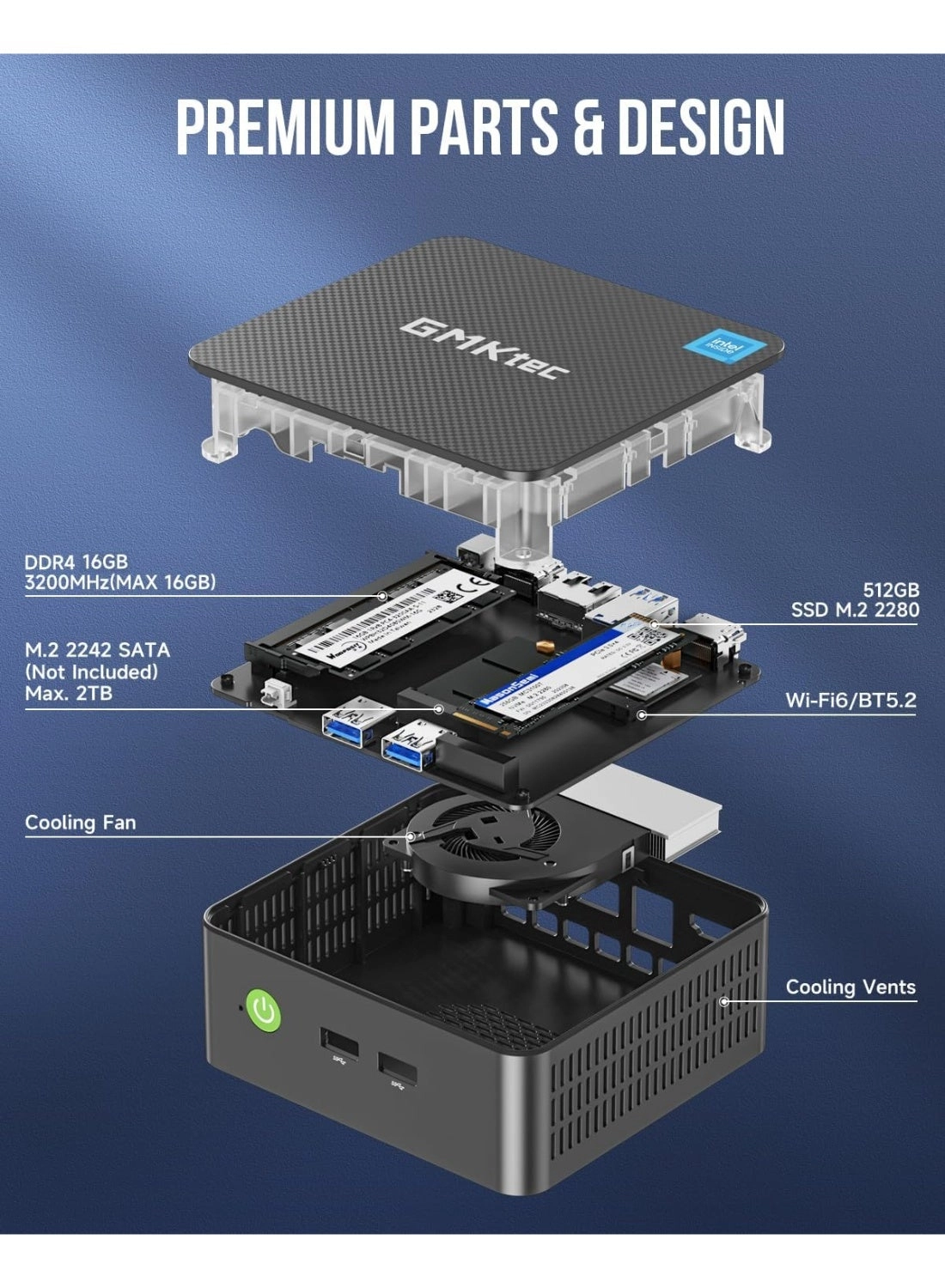 G3 Plus - 8GB 256GB Twin Lake N150