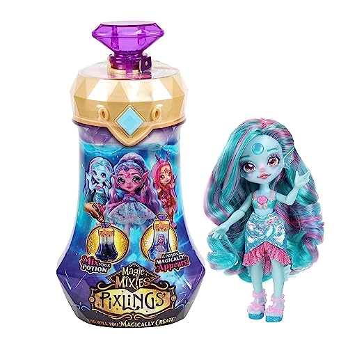 Magic Mixies Pixlings Mermaid Doll - Aqua