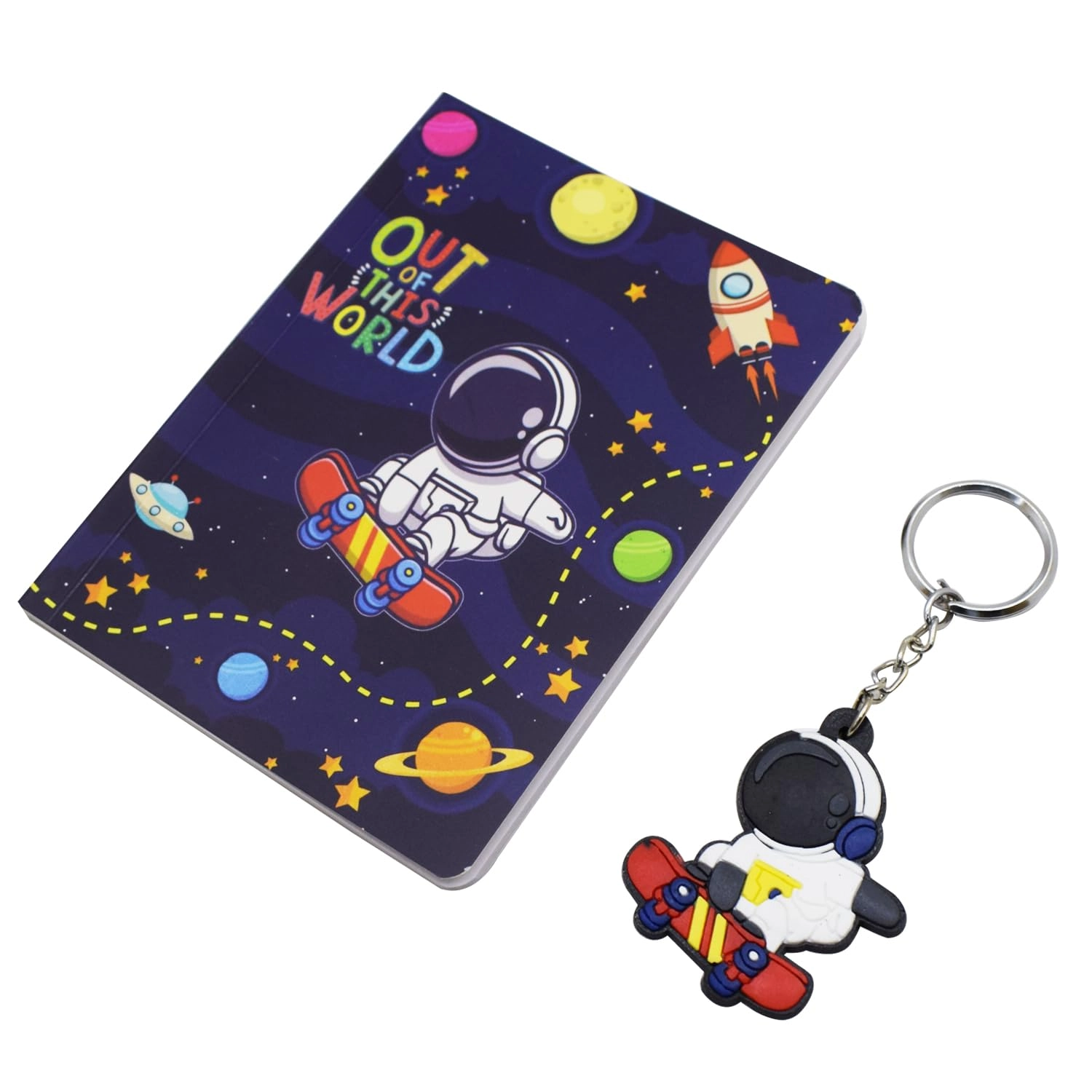 Diary - 48 Pages + Keychain - Silicone
