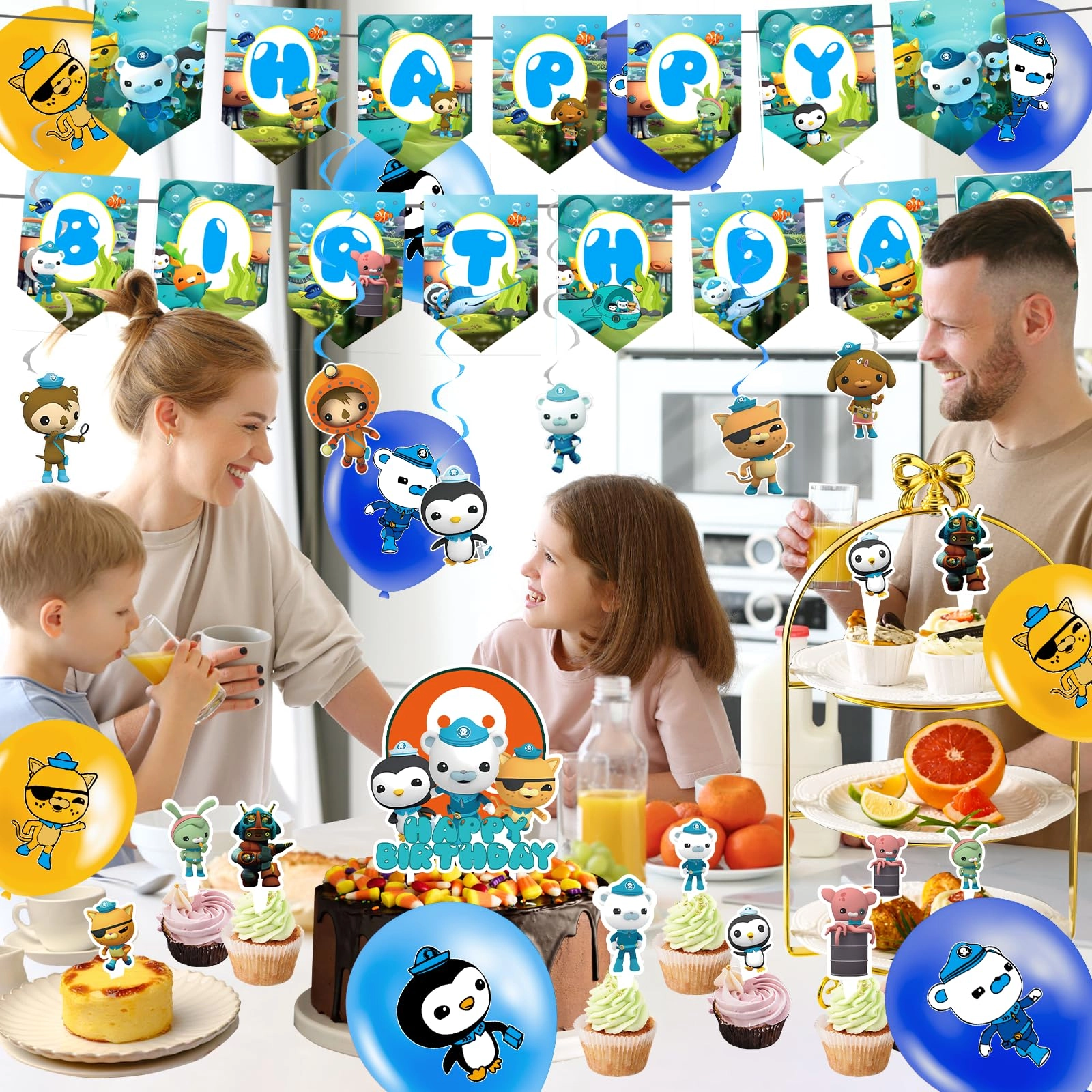 Birthday Party Decoration Set - 46.0 Count Birthday