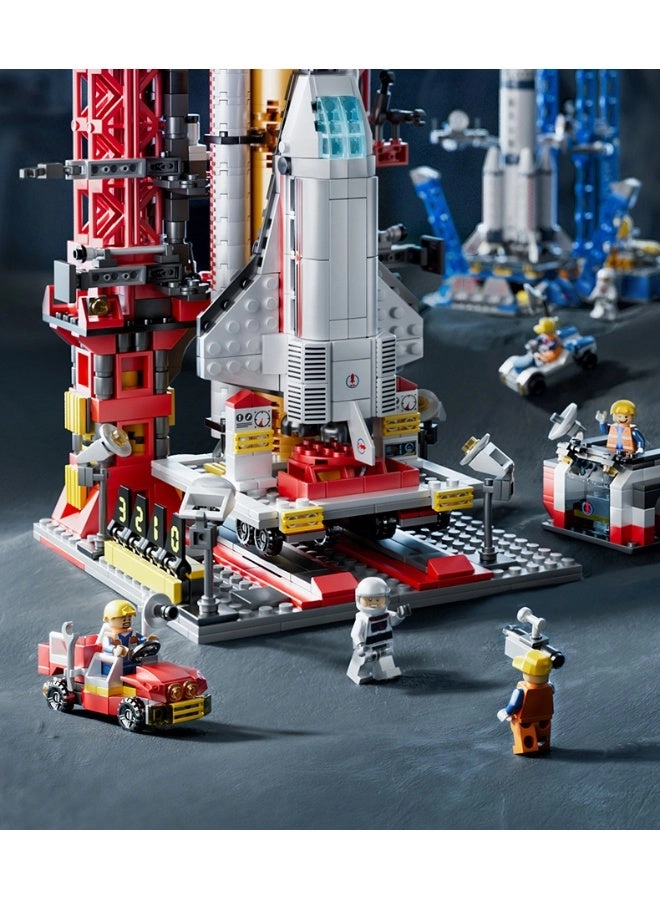 8858 spacecraft + 8859 rocket - spacecraft 508pcs