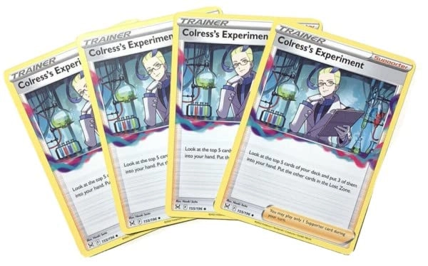 Pokémon Colress s Experiment 155/196 - 4pcs