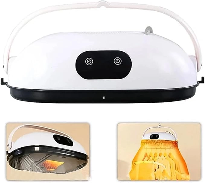 Portable Clothes Dryer - Compact with Cover 2 Modes