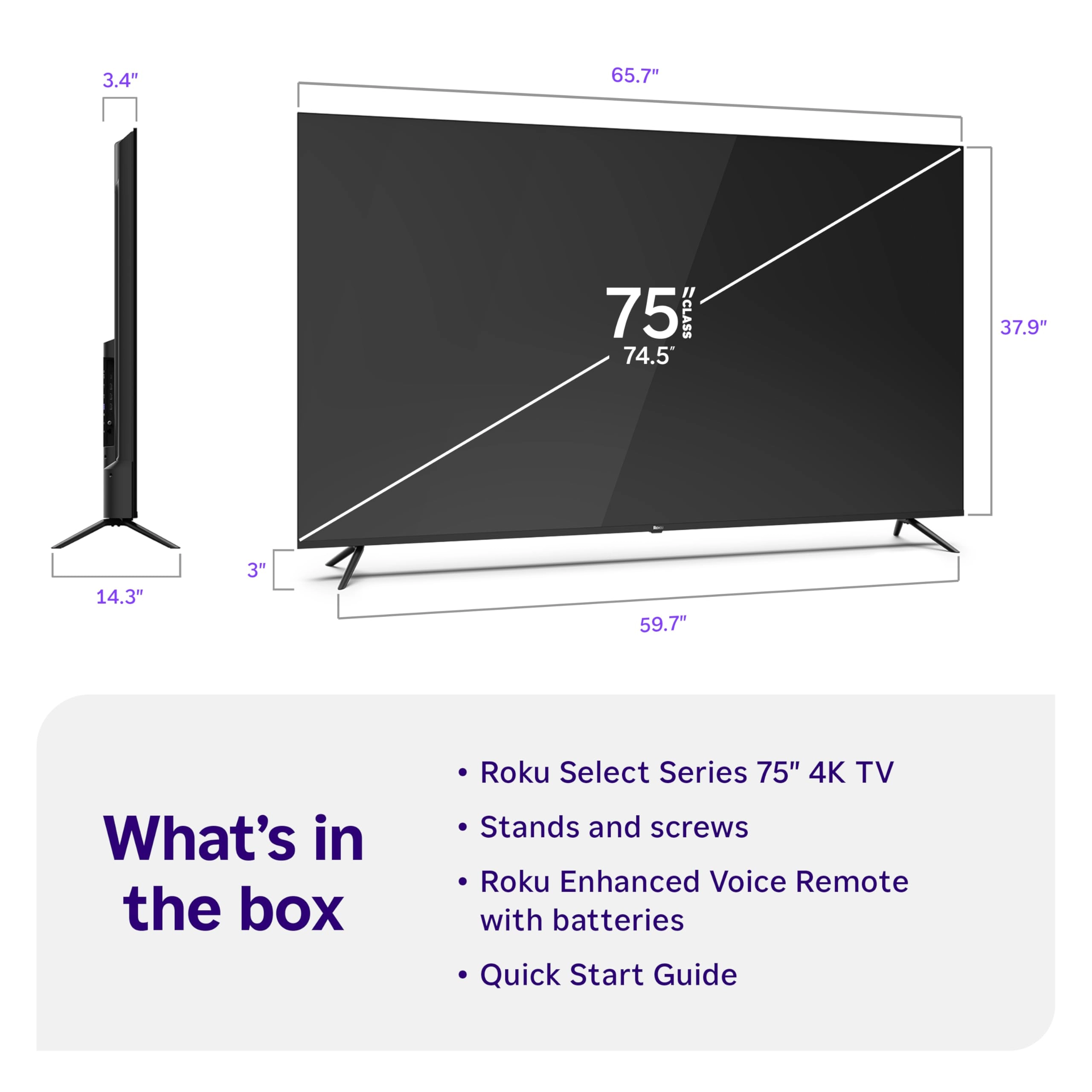 75R4C5 - 75 Inches