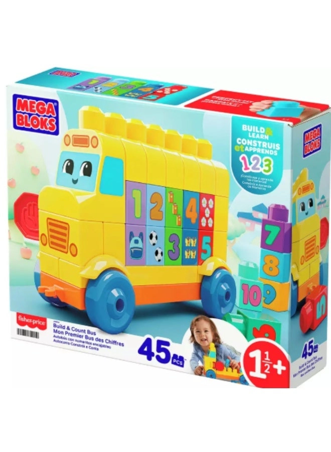 Build & Count Bus - 45 pcs