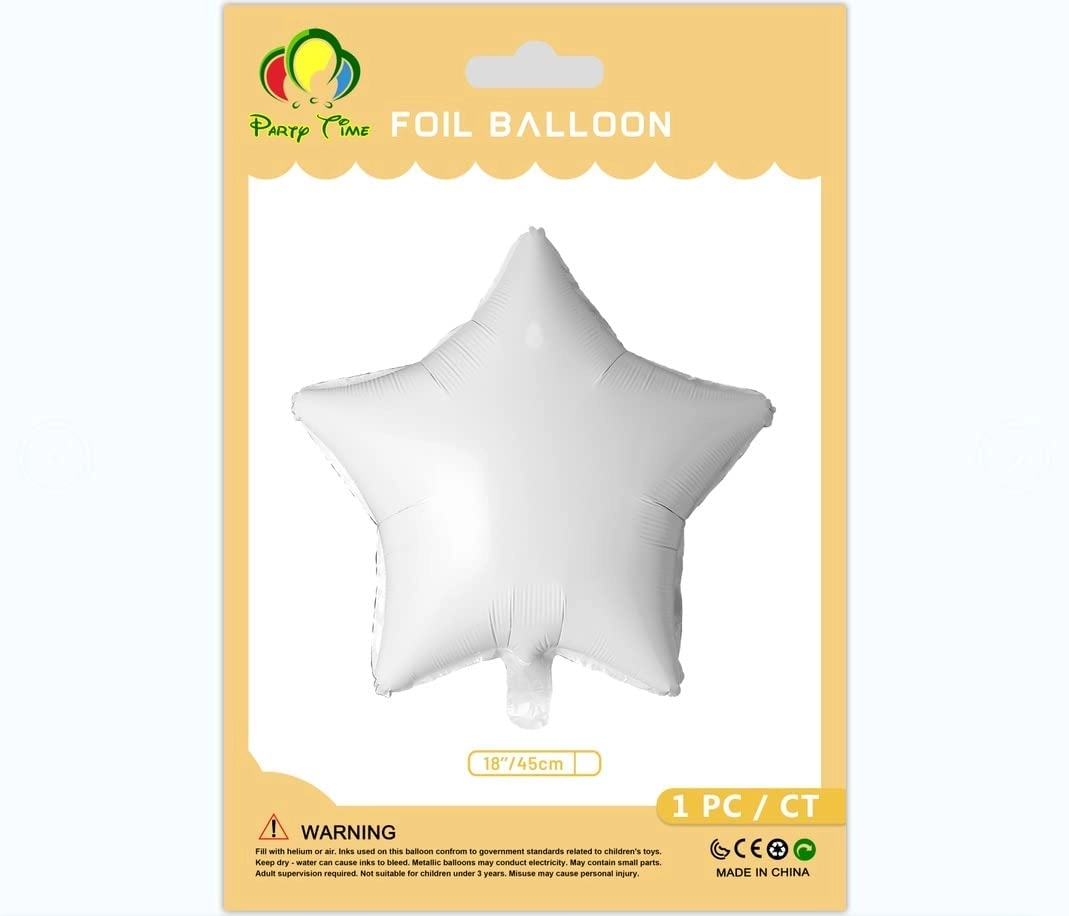 Shiny Star Foil Balloon - 1pc/pack Mother's Day