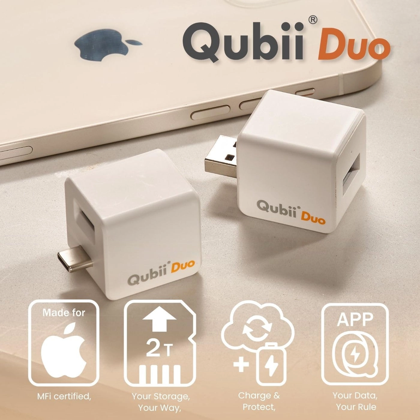 Qubii Duo - USB-C