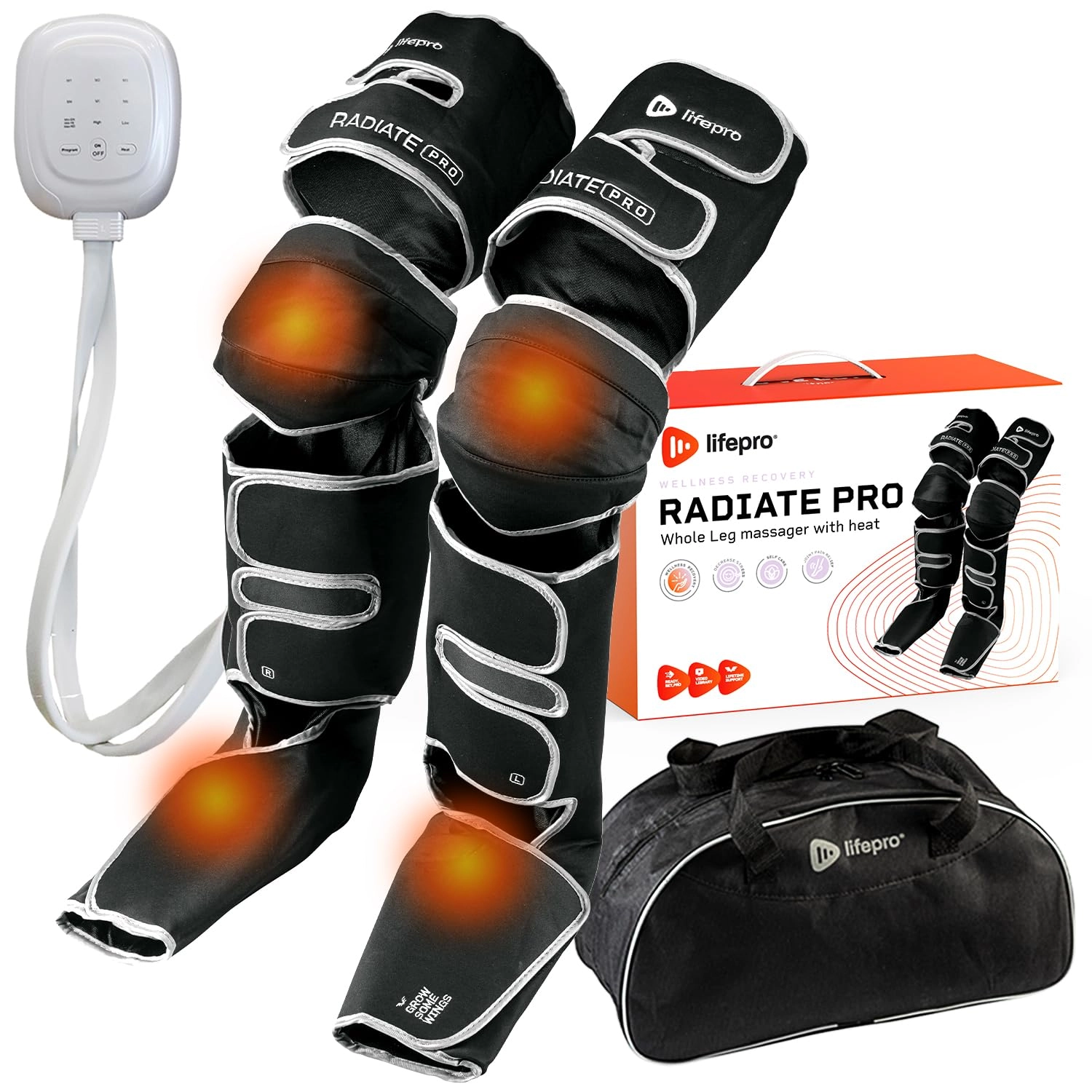 LifePro Leg Massager - Compression Massager with Heat