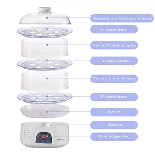 Electric Hot Pot - 1300W Double Tiered