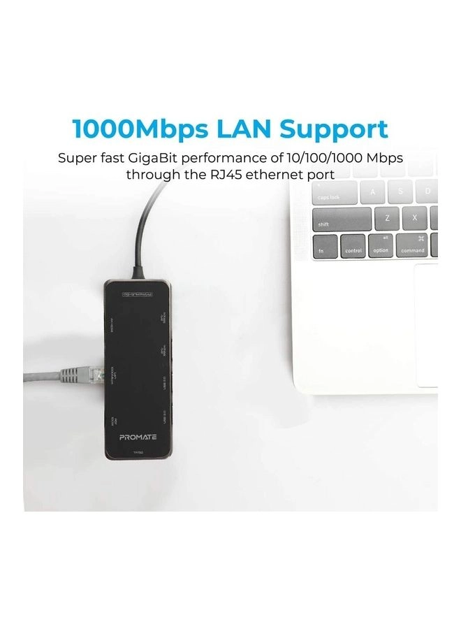 PrimeHub-Mini - 4K HDMI 100W Power Delivery 1000Mbps Ethernet