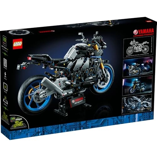 Technic Yamaha MT-10 SP (42159) - 4-cylinder engine functional steering